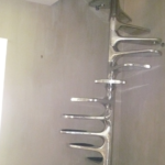 ferronnier et métallier à Villeneuve Loubet Alpes-Maritimes et Monaco escalier en fer forgé modern