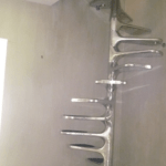 ferronnier et métallier à Villeneuve Loubet Alpes-Maritimes et Monaco escalier en fer forgé modern